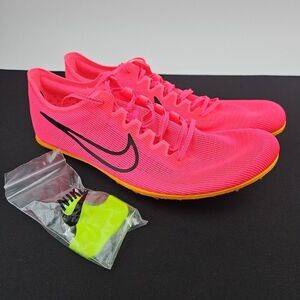 Nike Zoom Mamba 6 Track & Field Distance Spikes DR2733-600 Hyper Pink Size 12‎